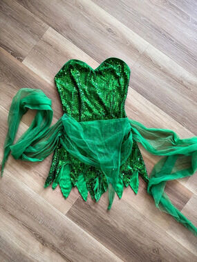 Green Sequin Fairy Dress (S)